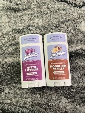 Set of 2 - Jukebox Natural Women’s Deodorant – Aluminum Free